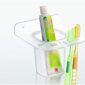 ABS Unbreakable Plastic Multipupose Shelf (2 in 1), Soap Dish/Tooth Brush/Paste Holder
