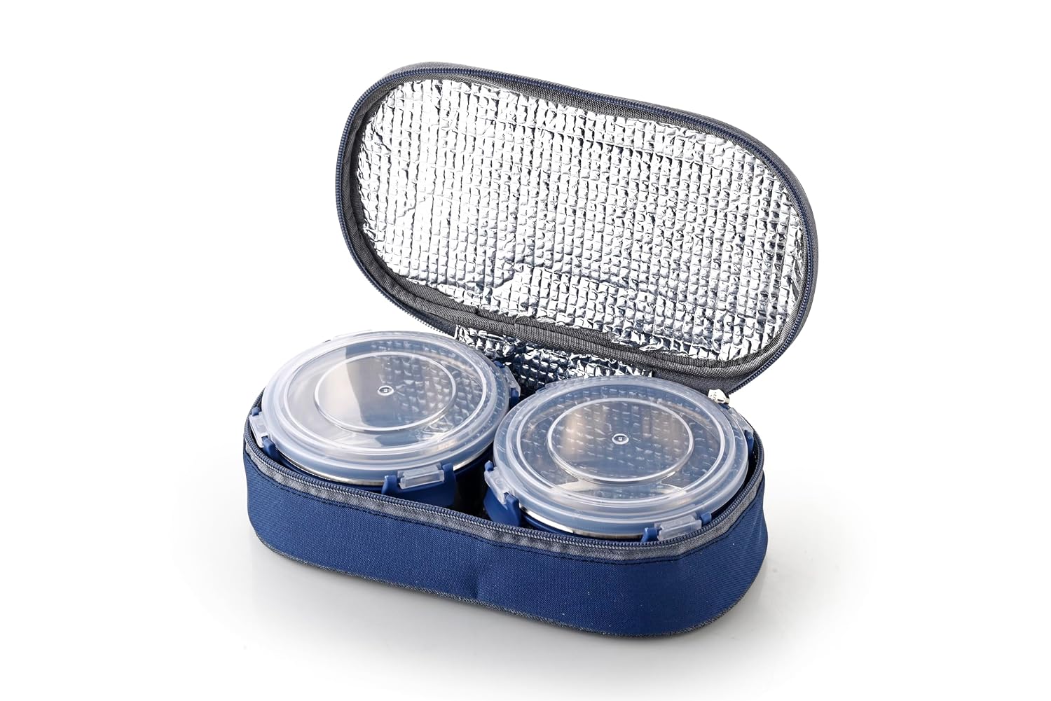 Ganesh Neo Twin Airtight & Leak Proof Container Lunch Box with Bag 300 ML - Image 3